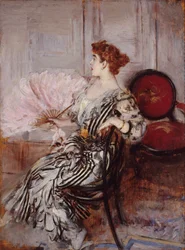 Madame Torren muotokuva, n. 1900 (öljy kankaalle)