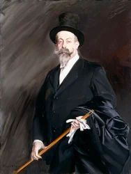 Muotokuva kirjailija Willystä, Henri Gauthier-Villars,