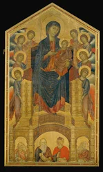 Pyhän Kolminaisuuden Madonna, maalattu noin vuonna 1260 Firenzen Kolminaisuuden kirkkoon (maalaus puulle).