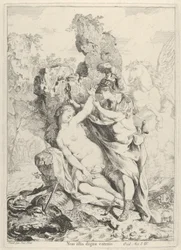 Perseus pelastaa Andromedan, 1775.