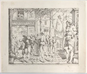 El Martiri de Sant Cristòfol, Secondo Quadro, 1776. finlandèsEl Martiri de Sant Cristòfol, Secondo Quadro, 1776. finlandès