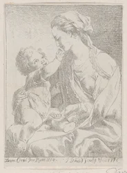 Neitsyt ja lapsi, 1776.