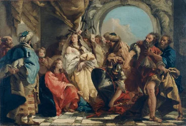 "Kristus ja aviorikoksesta vangittu nainen", 1747-1804