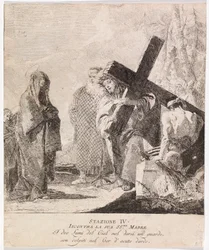 Via crucis - Asema IV. Jeesus kohtaa äitinsä