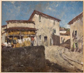 Maaseututie ja talot