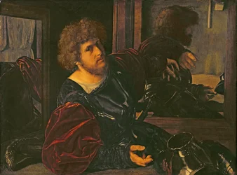 Bernardo di Sallan muotokuva (öljy paneelissa)
