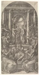Neitsyen häät, n. 1525.