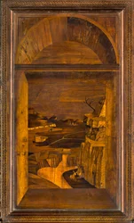 Lignaean Canonical Choir, upotekoriste Giovanni Maria Platina 1484, Superior Stall