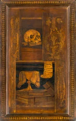 Lignaean Canonical Choir, upotekoriste Giovanni Maria Platina 1484, Superior Stall