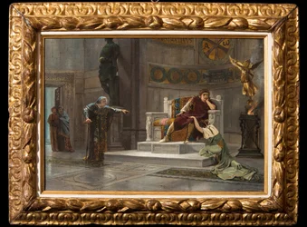 Konstantinus ja orja (öljy kankaalle)