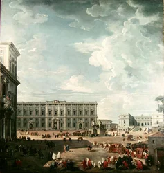 Näkymä Piazza del Quirinale, Rooma
