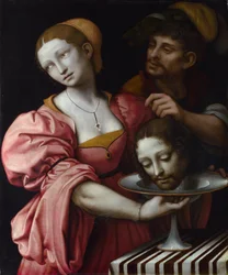 Giampietrino (1 16. vuosisadan puolisko) Salome Öljy puulle n. 1510-1520 National Gallery, Lontoo 68,6x57,2
