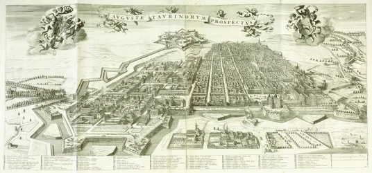 Näkymä Torinoon, 1672