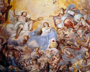 Neitsyen kruunaus, 1725