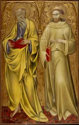 Pyhät Matteus ja Franciscus, n. 1435.