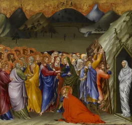 Lasaruksen ylösnousemus, 1426 (tempera ja lehtikulta paneelille).