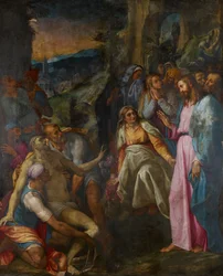 Lasaruksen herättäminen, 1592.