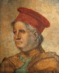 Italialaisen sotapäällikön Nicolò Orsinin (1442-1510) muotokuva, Italia