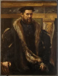 Miehen muotokuva, noin 1550 (öljy kankaalle).
