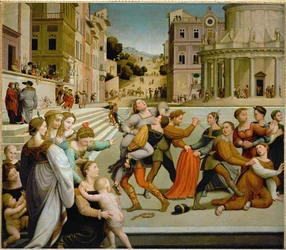 Dinan raiskaus, Fra Bartolomeon keskeneräiseksi jättämä maalaus, jonka Bugiardini viimeisteli vuonna 1531 (maalaus).