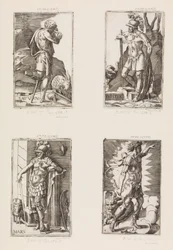 Jupiter, Planets, levy 2, 1530-70.