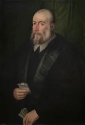 Vanhan miehen muotokuva, 1500-luvun puoliväli.