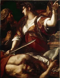 Judith ja Holofernes (öljy kankaalle