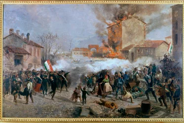 Jakso Milanon viidestä päivästä vuonna 1848 (maalaus)