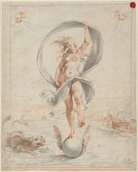 Allegorinen hahmo, luultavasti n.1588 (liitu)