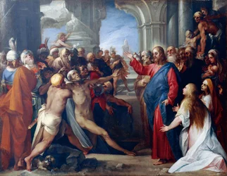 Lasaruksen herättäminen, Giuseppe Cesari