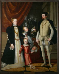 Keisari Maximilian II (öljy kankaalle)