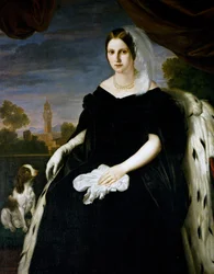 Kahden Sisilian prinsessa Maria Antonian muotokuva (Palermo