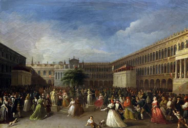 Vapauden puu pystytettiin Piazza San Marcolle 4.6.1797, 1797.
