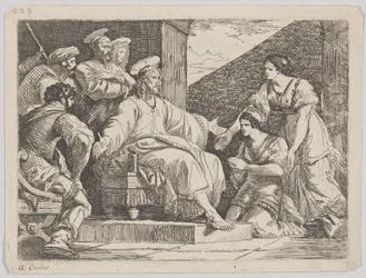Kristus istuu saarnaamassa, 1766.