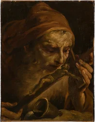 Apotti Antonius suutelee krusifiksia