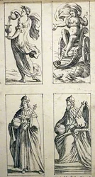 Giuseppe Maria Mitellin 17. vuosisadan tarotkortit.