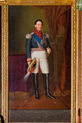 Valtakunnan kenraaliluutnantti Antonio Lucchesi Palli (öljy kankaalle)