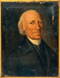 Giovanni Melin (1740-1815), Giuseppe Patanian italialaisen runoilijan ja näytelmäkirjailijan muotokuva, maalaus