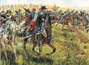 Ensimmäinen itsenäisyyssota: Kaarle Albertin Sardinian armeijan karabinieerien vastuualue (Carlo Alberto di Sardegna)