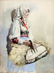 Italian talonpoika nainen