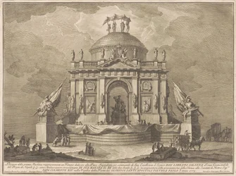 Prima Macchina Kiinalle 1773: Rauhan temppeli, 1773.