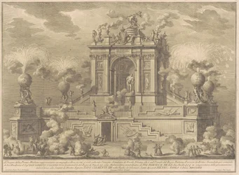 Chinean Prima Macchina vuodelta 1767: Voitonkaari Farnese Herculesin kanssa