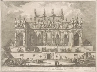 Seconda Macchina Kiinalle 1764: Upea galleria valaistu yöllä