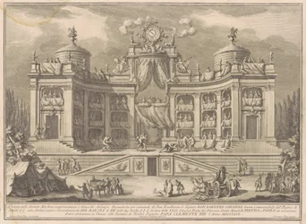 The Seconda Macchina for the Chinea 1766: Theater for the Athletic Games