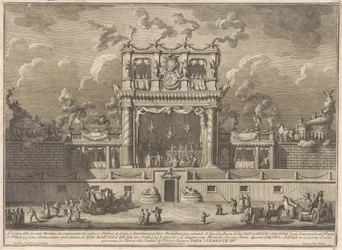 Seconda Macchina Kiinalle 1769: Julkisen viihteen rakennus