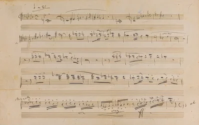 Käsikirjoitus: Opera Otello. 1887