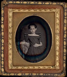 Tytön muotokuva,c. 1850 (kuva)