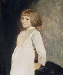 Gabrielle Cross, taiteilijoiden veljentytär, 1919