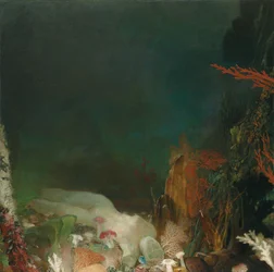 Meren alla, n. 1914-1918 (öljy kankaalle)