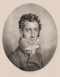 Viulisti ja säveltäjä Josef Maysederin muotokuva 1789-1863.